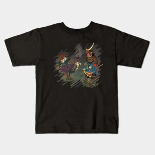 Niwatori Samurai Kids T-Shirt